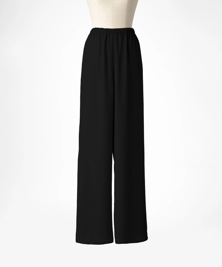 ICHIE STRAWBERRY-FIELDS(イチエ ストロベリーフィールズ) |ナローサテンイージーパンツ