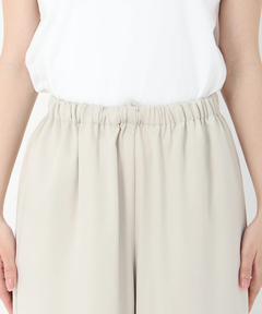 ICHIE STRAWBERRY-FIELDS(イチエ ストロベリーフィールズ) |ナローサテンイージーパンツ