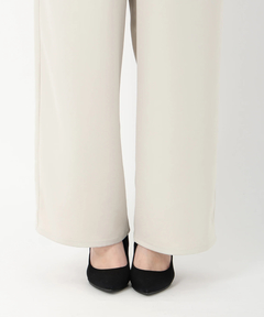 ICHIE STRAWBERRY-FIELDS(イチエ ストロベリーフィールズ) |ナローサテンイージーパンツ