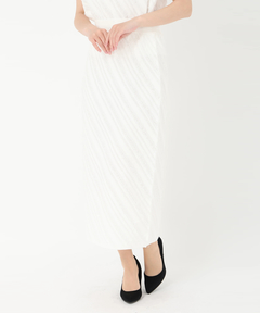 ICHIE STRAWBERRY-FIELDS(イチエ ストロベリーフィールズ) |フリンジニットスカート