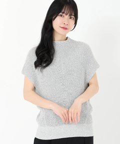 ストロベリーフィールズ　 シェニールべロア　リボン釦カーディガン 未使用品 ストロベリーフィールズ シェニールべロア リボン釦カーディガン