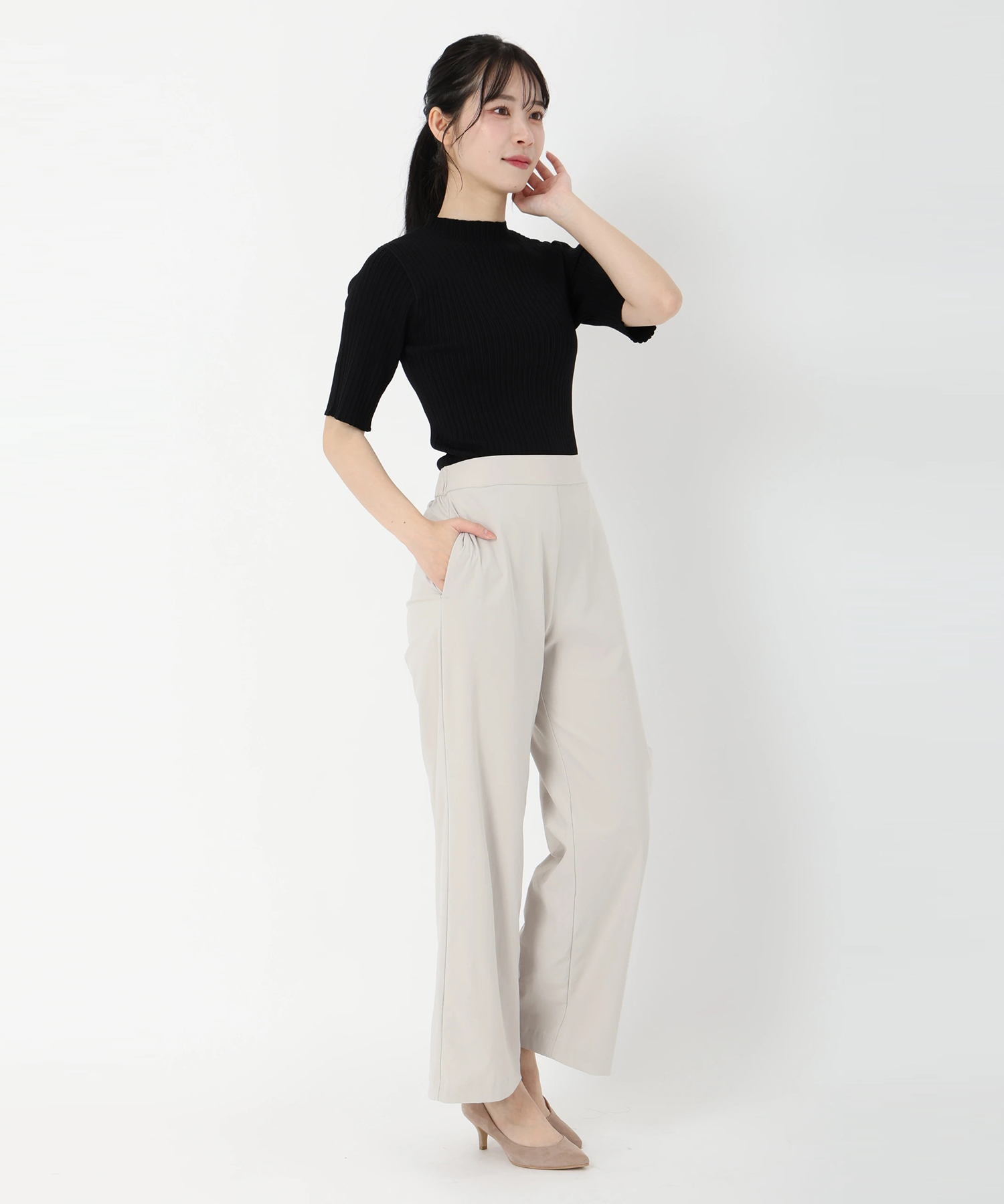 TEIRA 様ICHIE STRAWBERRY-FIELDS ウールパンツ【新品 イチエ ストロベリーフィールズ ICHIE STRAWBERRY-FIELDS パンツ