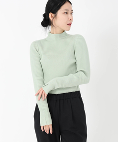 ICHIE STRAWBERRY-FIELDS(イチエ ストロベリーフィールズ) |袖口スリットリブニット