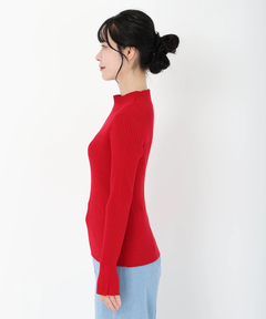 ICHIE STRAWBERRY-FIELDS(イチエ ストロベリーフィールズ) |袖口スリットリブニット