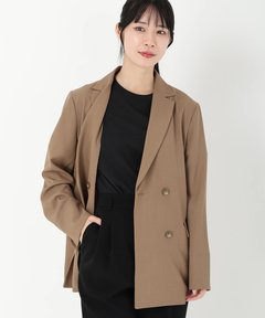 ICHIE STRAWBERRY-FIELDS(イチエ ストロベリーフィールズ) |ライトクロスダブルジャケット