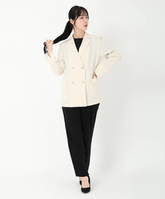 ICHIE STRAWBERRY-FIELDS(イチエ ストロベリーフィールズ) |ライトクロスダブルジャケット