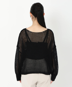 ICHIE STRAWBERRY-FIELDS(イチエ ストロベリーフィールズ) |ストローヤーンプルオーバー