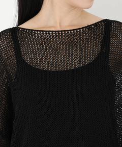 ICHIE STRAWBERRY-FIELDS(イチエ ストロベリーフィールズ) |ストローヤーンプルオーバー