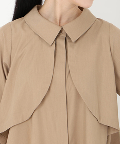 ICHIE STRAWBERRY-FIELDS(イチエ ストロベリーフィールズ) |トレンチディティールシャツ羽織り