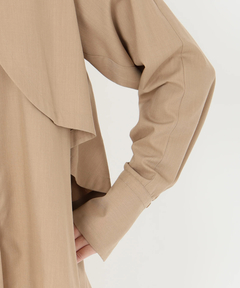 ICHIE STRAWBERRY-FIELDS(イチエ ストロベリーフィールズ) |トレンチディティールシャツ羽織り