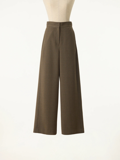 ICHIE STRAWBERRY-FIELDS(イチエ ストロベリーフィールズ) |チェックワイドパンツ