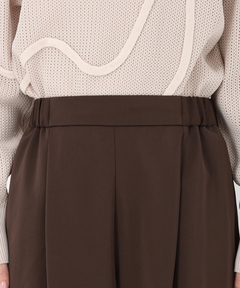 ICHIE STRAWBERRY-FIELDS(イチエ ストロベリーフィールズ) |サテンイージーパンツ