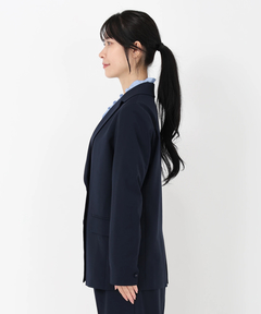 ICHIE STRAWBERRY-FIELDS(イチエ ストロベリーフィールズ) |ウールブレンドダブルジャケット