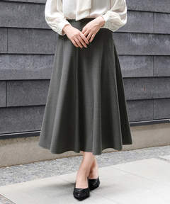 ICHIE STRAWBERRY-FIELDS(イチエ ストロベリーフィールズ) |ウールブレンドフレアースカート