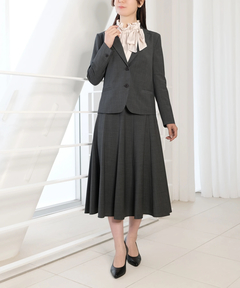 ICHIE STRAWBERRY-FIELDS(イチエ ストロベリーフィールズ) |ウールブレンドフレアースカート