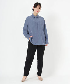 ICHIE STRAWBERRY-FIELDS(イチエ ストロベリーフィールズ) |パウダータッチシャツ