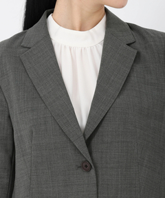 ICHIE STRAWBERRY-FIELDS(イチエ ストロベリーフィールズ) |ウールブレンドテーラージャケット