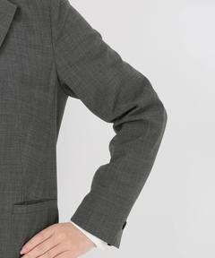 ICHIE STRAWBERRY-FIELDS(イチエ ストロベリーフィールズ) |ウールブレンドテーラージャケット