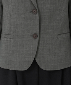 ICHIE STRAWBERRY-FIELDS(イチエ ストロベリーフィールズ) |ウールブレンドテーラージャケット