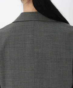 ICHIE STRAWBERRY-FIELDS(イチエ ストロベリーフィールズ) |ウールブレンドテーラージャケット