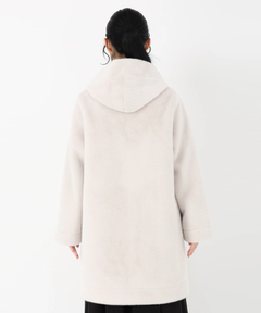 ICHIE STRAWBERRY-FIELDS(イチエ ストロベリーフィールズ) |リバーシブルフェイクファーコート