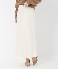 ICHIE STRAWBERRY-FIELDS(イチエ ストロベリーフィールズ) |サテンナロースカート