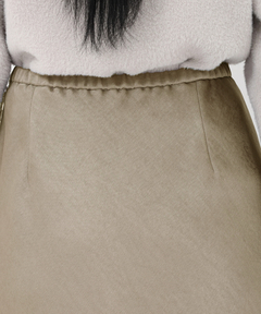 ICHIE STRAWBERRY-FIELDS(イチエ ストロベリーフィールズ) |サテンナロースカート