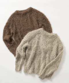 ICHIE STRAWBERRY-FIELDS(イチエ ストロベリーフィールズ) |ラメリリヤーンＭＩＸシャギーニット