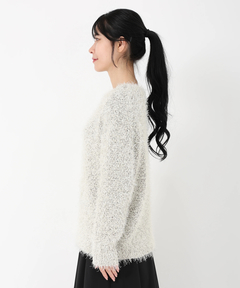 ICHIE STRAWBERRY-FIELDS(イチエ ストロベリーフィールズ) |ラメリリヤーンＭＩＸシャギーニット