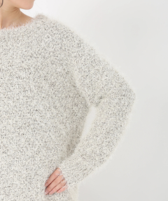 ICHIE STRAWBERRY-FIELDS(イチエ ストロベリーフィールズ) |ラメリリヤーンＭＩＸシャギーニット