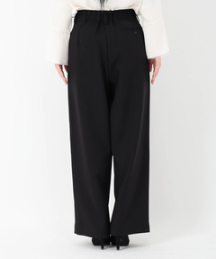 ICHIE STRAWBERRY-FIELDS(イチエ ストロベリーフィールズ) |タックストレートパンツ