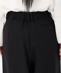 ICHIE STRAWBERRY-FIELDS(イチエ ストロベリーフィールズ) |タックストレートパンツ