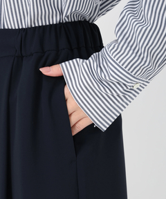 ICHIE STRAWBERRY-FIELDS(イチエ ストロベリーフィールズ) |タックイージーパンツ