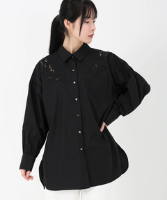 ICHIE STRAWBERRY-FIELDS(イチエ ストロベリーフィールズ) |エンブロイダリーシャツ