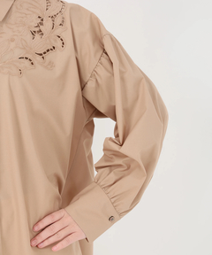 ICHIE STRAWBERRY-FIELDS(イチエ ストロベリーフィールズ) |エンブロイダリーシャツ