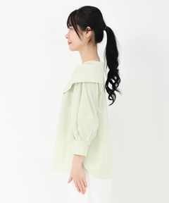 ICHIE STRAWBERRY-FIELDS(イチエ ストロベリーフィールズ) |ビッグカラーブラウス