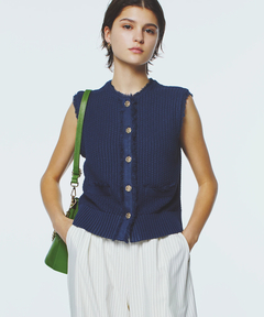 ICHIE STRAWBERRY-FIELDS(イチエ ストロベリーフィールズ) |ピンストライプイージーパンツ