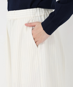 ICHIE STRAWBERRY-FIELDS(イチエ ストロベリーフィールズ) |ピンストライプイージーパンツ