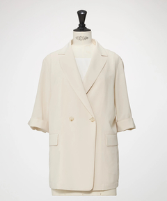 ICHIE STRAWBERRY-FIELDS(イチエ ストロベリーフィールズ) |７分袖テーラードジャケット