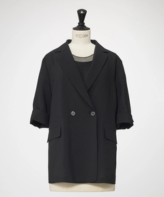 ICHIE STRAWBERRY-FIELDS(イチエ ストロベリーフィールズ) |７分袖テーラードジャケット