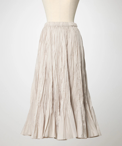 ICHIE STRAWBERRY-FIELDS(イチエ ストロベリーフィールズ) |ワッシャープリーツスカート