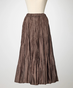 ICHIE STRAWBERRY-FIELDS(イチエ ストロベリーフィールズ) |ワッシャープリーツスカート