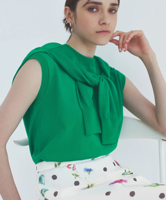 ICHIE STRAWBERRY-FIELDS(イチエ ストロベリーフィールズ) |ノースリーブニット