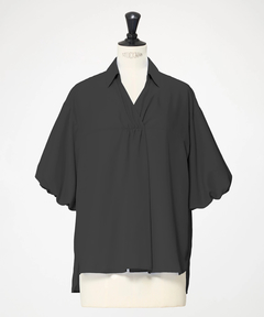 ICHIE STRAWBERRY-FIELDS(イチエ ストロベリーフィールズ) |シアーローンスキッパーシャツ