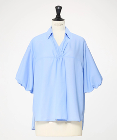 ICHIE STRAWBERRY-FIELDS(イチエ ストロベリーフィールズ) |シアーローンスキッパーシャツ