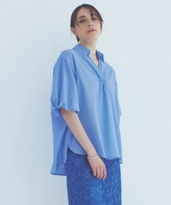 ICHIE STRAWBERRY-FIELDS(イチエ ストロベリーフィールズ) |シアーローンスキッパーシャツ