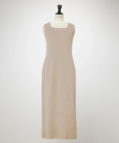 ICHIE STRAWBERRY-FIELDS(イチエ ストロベリーフィールズ) |Ｉラインニットワンピース