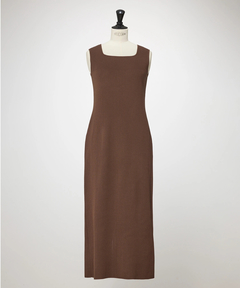 ICHIE STRAWBERRY-FIELDS(イチエ ストロベリーフィールズ) |Ｉラインニットワンピース