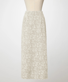 ICHIE STRAWBERRY-FIELDS(イチエ ストロベリーフィールズ) |ジャガードナロースカート