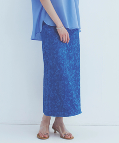 ICHIE STRAWBERRY-FIELDS(イチエ ストロベリーフィールズ) |ジャガードナロースカート